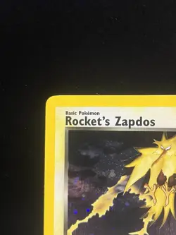 Rocket’s Zapdos Holo 15/132 Pokemon Card Gym Challenge - Image 3