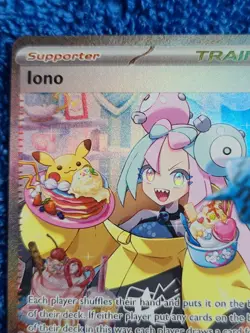 Iono 269/193 Sv02: Paldea Evolved Pokemon SIR Holo Card English NM+ - Image 2