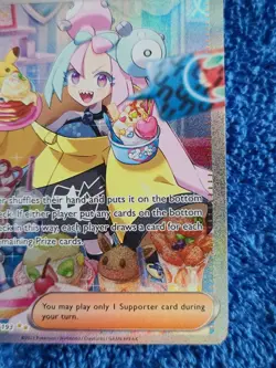 Iono 269/193 Sv02: Paldea Evolved Pokemon SIR Holo Card English NM+ - Image 3