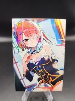 Ram Re Zero Anime Waifu Card Doujin ACG Goddess Holo - Image 2