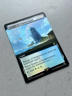 Temple Of Enlightenment 525 FOIL Rare Extended Art Doctor Who 0525 WHO MTG Magic - Image 3