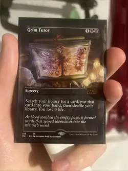 Grim Tutor (Alternate Art) Core Set 2021 Regular - Image 2