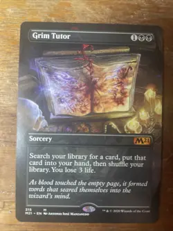 Grim Tutor (Alternate Art) Core Set 2021 Regular - Image 1