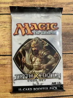 Tenth Edition MTG Booster Pack x (1) Factory Sealed (RG) 040525.05 4RCards - Image 1