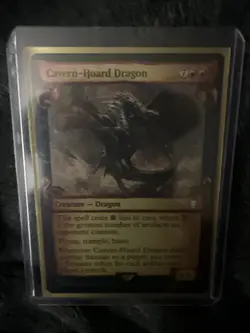 Cavern-Hoard Dragon (Showcase Scrolls) Commander:LOR: Tales of Middle-Earth Foil - Image 1