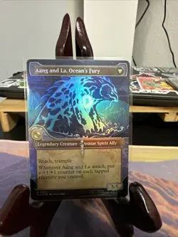 Aang, Swift Savior (Showcase) Avatar: The Last Airbender Foil - Image 2
