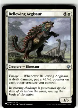 BELLOWING AEGISAUR THE LIST #4 THE LIST(NM+)(MTG) - Image 1