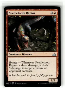 NEEDLETOOTH RAPTOR THE LIST #107 THE LIST(NM+)(MTG) - Image 1