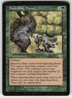MTG Saproling Burst R Nemesis 113 MP - Image 1