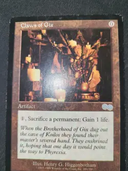 Claws of Gix Urza's Saga MTG MP/HP - Image 1