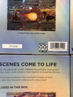 Magic The Gathering MTG Final Fantasy Holiday Scene Box Set Bundle 4 Boxes NEW - Image 4