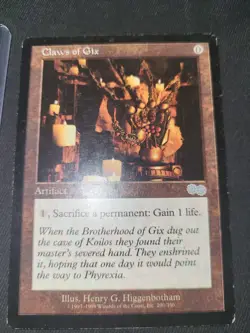 Claws of Gix Urza's Saga MTG EX/MP - Image 1