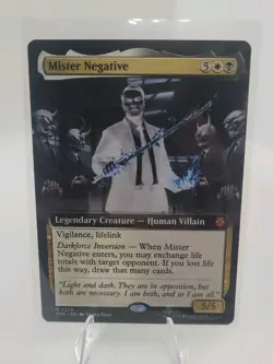 Mister Negative (Borderless) M 0274 MTG Spider-Man Magic Regular NM - Image 1