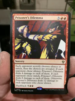 1x Prisoner's Dilemma - Commander: Murders at Karlov Manor - NM - MTG - Image 1