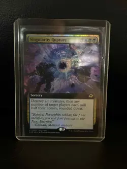 Singularity Rupture - Foil - Prerelease Promo Prerelease Promo: Edge of Eterniti - Image 1