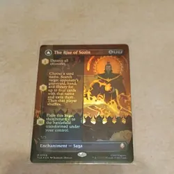 The Rise of Sozin Borderless FOIL Avatar: The Last Airbender MTG MINT - Image 1