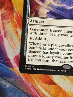 C5243 MAGIC MTG COMMANDER MASTERS GATEWATCH BEACON ONAKKE OATHKEEPER NM RARE - Image 5