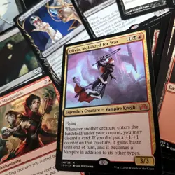 Whole COMMANDER Magic Deck MTG -Mobilized for War Olivia VAMPIRES Rakdos Mythic! - Image 1