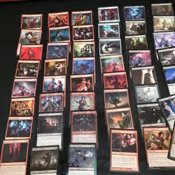 Whole COMMANDER Magic Deck MTG -Mobilized for War Olivia VAMPIRES Rakdos Mythic! - Image 3