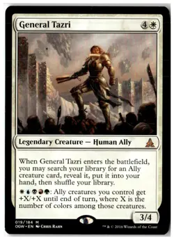 MTG General Tazri - Oath of the Gatewatch Heavily Played English - Image 1