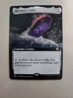 MTG The Stasis Coffin The Brothers' War 366 Borderless Rare - Image 1