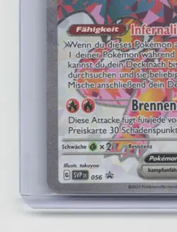Glurak ex - Pokemon Karte TCG SVP056 -Black Star Promo BSP /M68 - Image 5