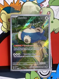 2023 Pokemon SV 151 Snorlax 051 SVP EN Black Star Promo Sealed In Package - Image 1