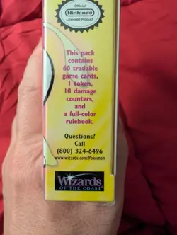 Wizards of the Coast Pokemon Basic Unlimited purple box sealed Theme Deck - Image 4