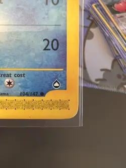 Psyduck Aquapolis Non Holo 104/147 Pokemon E Reader Vintage 2002 WOTC LP - Image 5