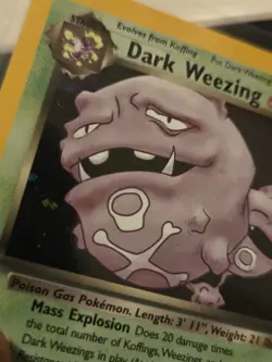 Dark Weezing - 14/82 - Pokemon TCG - Holo Unlimited Team Rocket - Image 3