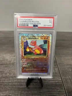 2002 Pokemon Charmeleon 37/110 Legendary Collection Reverse Foil Psa 7 - Image 1