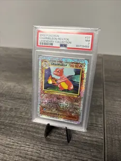 2002 Pokemon Charmeleon 37/110 Legendary Collection Reverse Foil Psa 7 - Image 2