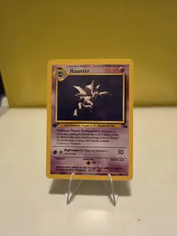 Pokemon TCG Haunter Fossil 21/62 Non-Holo 1st Edition - Image 1