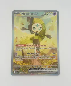 Pokemon TCG Meloetta EX Black Bolt Sir 167/086 Near Mint - Image 1