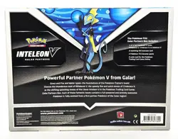 Pokemon TCB Inteleon V Galar Partners Factory Sealed Cosmic Eclipse - Image 2