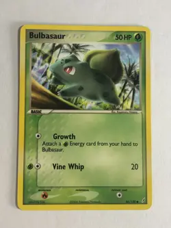 Pokemon TCG Crystal Guardians Bulbasaur 46/100 Near Mint - Image 1