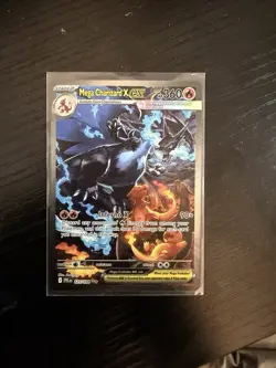 2025 Pokemon Phantasmal Flames Mega Charizard X EX Full Art SIR #125/094 MINT - Image 1