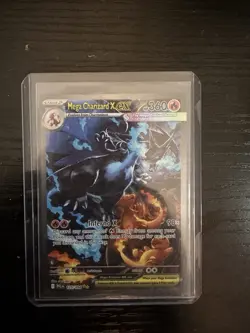 2025 Pokemon Phantasmal Flames Mega Charizard X EX Full Art SIR #125/094 MINT - Image 3