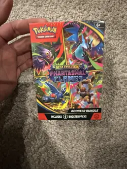 Pokemon Mega Evolution Phantasmal Flames Booster Bundle Sealed - Image 1