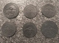 Lot of 6 Official Pokemon TCG Coins - Image 2
