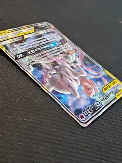 Mewtwo & Mew GX SM191 Tag Team Black Star Promo Pokemon TCG - Image 3