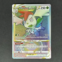 Pokemon Shaymin Vstar Sword & Shield Brilliant Stars Secret Rare #173 - Image 1