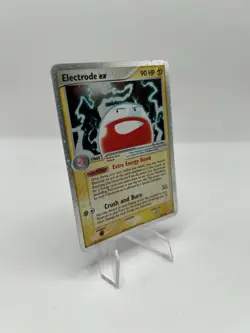 Pokemon TCG Electrode EX 107/112 Holo Firered & Leafgreen Rare - LP - Image 3