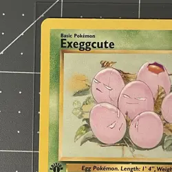 Exeggcute - 52/64 - Jungle (1st Edition) - Common Vintage Pokemon TCG LP - Image 3