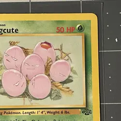 Exeggcute - 52/64 - Jungle (1st Edition) - Common Vintage Pokemon TCG LP - Image 4