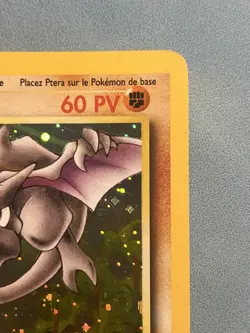 MP - Aerodactyl (Ptera) - French 1st Edition 1/62 Fossil Pokemon TCG - Holo Rare - Image 4