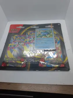 Pokemon TCG - Mega Evolution Triple Blister Pack - Golduck (Brand New/Sealed) - Image 1