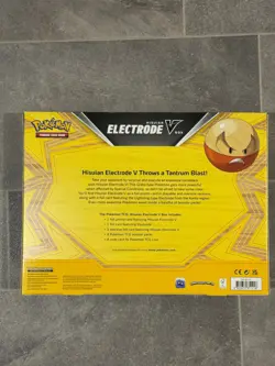 Pokemon TCG Hisuian Electrode v Box Collection, New Sealed - Image 2