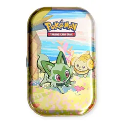 Paldea Friends Pokemon Mini Storage Tin: Sprigatito and Fidough - Image 2