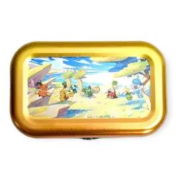 Paldea Friends Pokemon Mini Storage Tin: Sprigatito and Fidough - Image 3